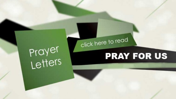 Read our latest Prayer Letter